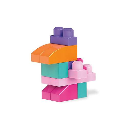 CYP67 MEGA BLOKS 60 paral Blok Torbalar 2 asorti - Mavi - Pembe +1 ya