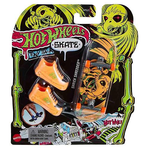 HPG21 Hot Wheels Skate Neon Temal� Parmak Kaykay ve Ayakkab� Paketleri