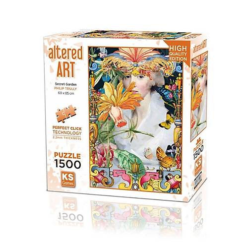 22028 Secret Garden 1500 Para Puzzle -KS