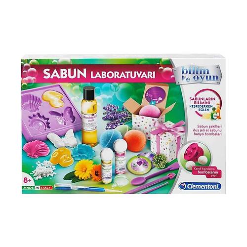 64433 Bilim ve Oyun - Sabun Laboratuvar +8 ya