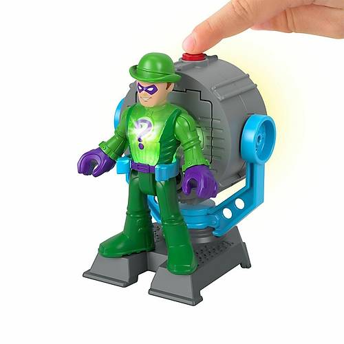 HFD47 Imaginext, Bat-Tech Bat-Signal Fig�r Seti, DC Super Friends