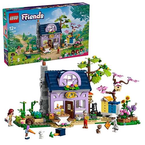 42669 Lego Friends Ar�c�lar�n Evi ve �i�ek Bah�esi 1161 par�a +12 ya�