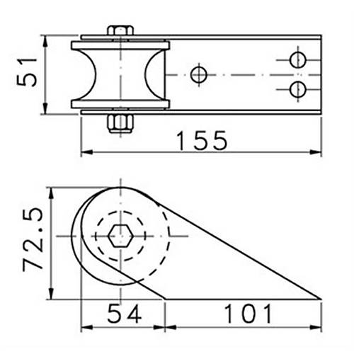 Ba makaras 51x155mm