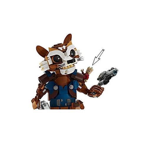 76282 Lego Marvel Rocket ve Bebek Groot 566 par�a +10 ya�