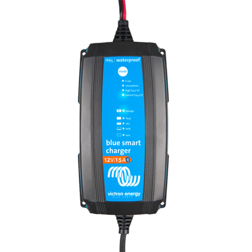 Blue Smart IP65 12V/15A Battery Charger+DC connector