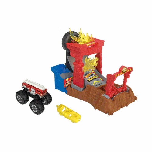 HNB87 Hot Wheels Monster Trucks Arenada Mcadeleye Balang Setleri