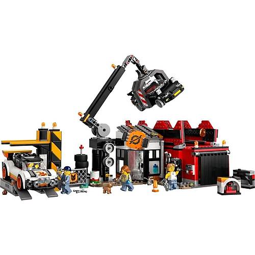 60472 Lego City Hurdal�k ve Arabalar 871 par�a +7 ya�