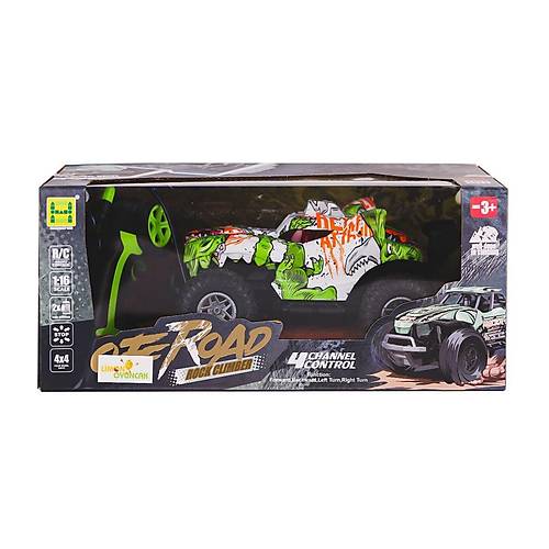 SH091-503B Kumandal� �arjl� Off Road Canavar Rock Climber 4x4 -Limon Oyuncak