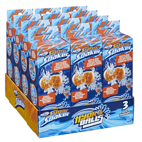 F6392 Nerf Super Soaker Hydro Balls 3l� +6 ya�