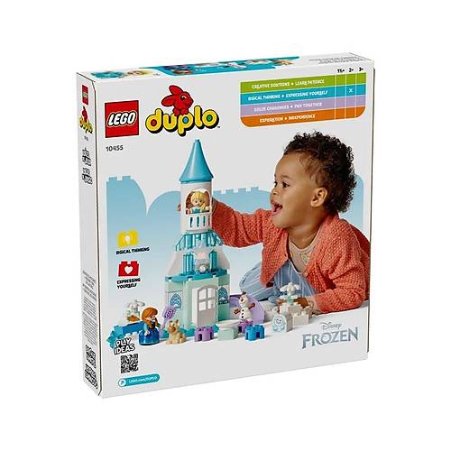 10455 Lego Duplo Anna ve Elsa'n�n Karlar �lkesi �ato Partisi 54 par�a +2 ya�