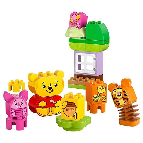 10457 Lego Duplo Winnie The Poohnun Do�um G�n� Partisi 22 par�a +1,5 ya�