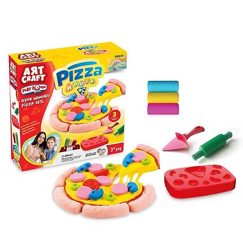 03572 P�ZZA SET� OYUN HAMURU150 GR.