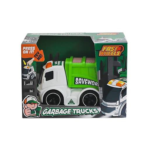 ER-244 Fast Wheels ��p Kamyonu -Erdem Oyuncak