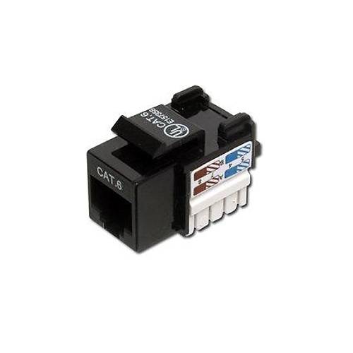 DIGITUS DN-93601 CAT6 KEYSTONE JACK RJ45 SYAH