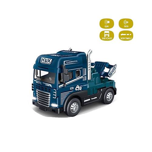 KLX600-345 S�rtmeli I��kl� M�zikli 1:24 �ekici (T�r Kafas�)