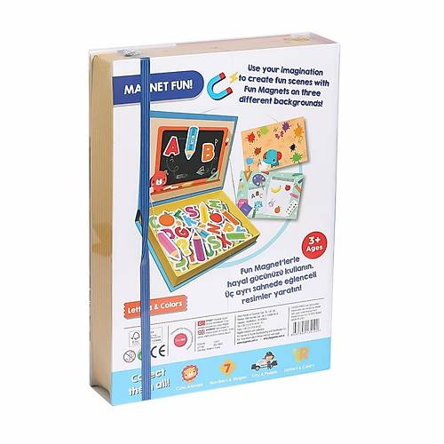 FP 13410 Fisher Price Baby Puzzle Letters Colors -KS Puzzle