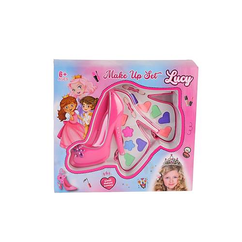 LMN213 AYAKKABILI KUTULU �K�L� MAKYAJ SET�