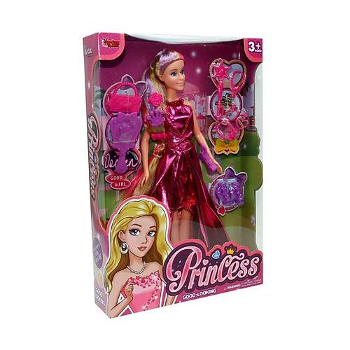 WG-66765 Kutulu 29cm  Aksesuarl� Moda Bebek - Vardem Oyuncak