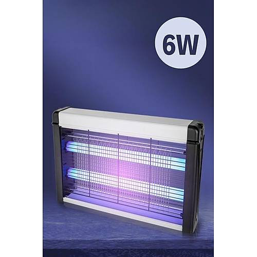 BUFFER 6W Tanabilir ve Aslabilir Elektrikli Led Sivrisinek Yok Edici Hem Gece Lambas Hem Haere Engelleyici Makine