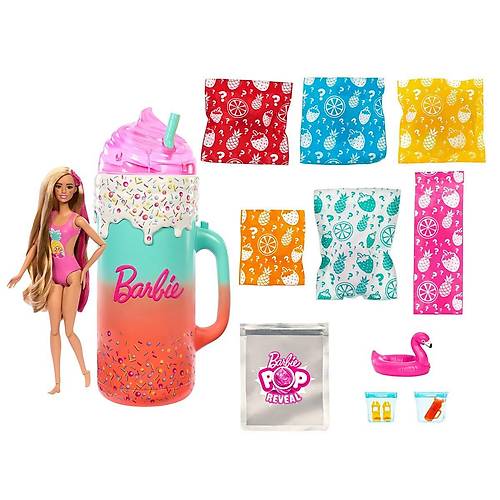HRK57 Barbie Pop Reveal Srprizli Bardak Oyun Seti