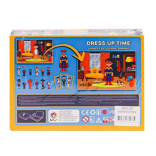 LC7983 Manyetik Aktivite K�yafet De�i�tirme Oyunu -La�okids