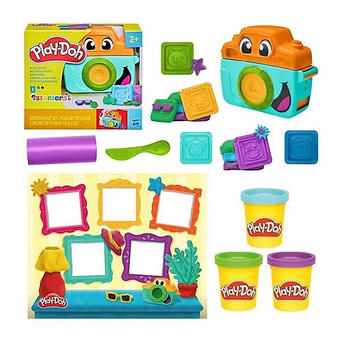 G0502 Play-Doh E�lenceli Foto�raf�i Ba�lang�� Seti+3 ya�