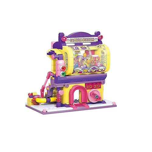KP28010 Keeppley Lovely Street - Shiba Inu Gashapan Machine 435 Par�a Yap�m Seti
