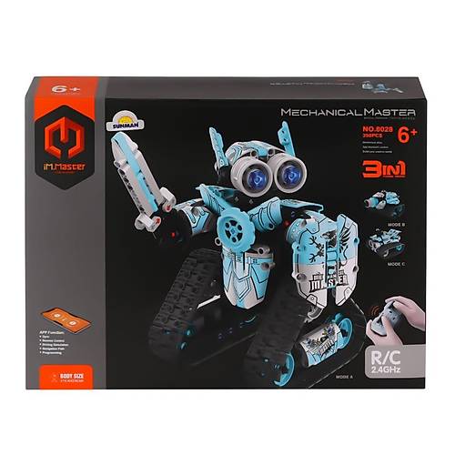 8028 IMM Mekanik Master Kumandal� Robot Araba Bloklar� 3IN1  398 Par�a
