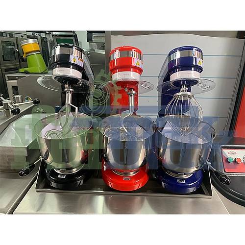 Lavion Pro 8 Litre Set st Stand Mikser (Hz Kontroll) - B8 Pro Krmz | Profesyonel Tasarm