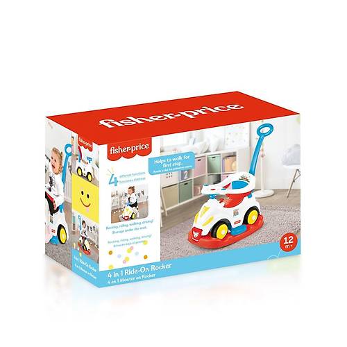 1812 Fisher Price Smile Araba 4 1 Arada