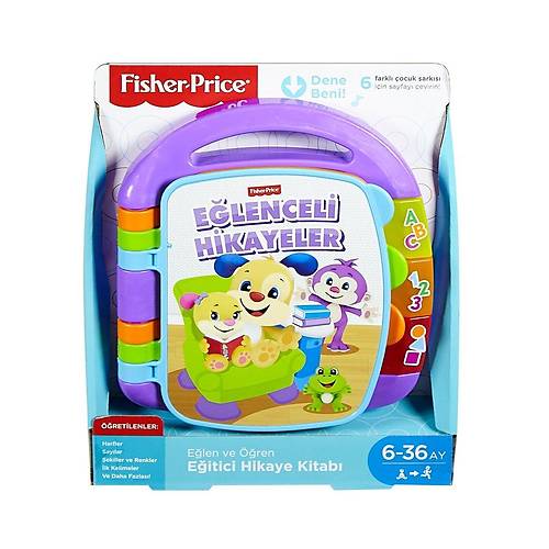 FRC73 Fisher-Price� E�itici Hikaye Kitab� / T�rk�e / E�len ve ��ren