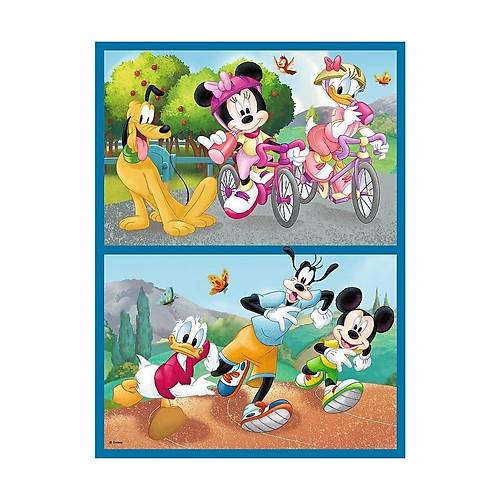 PUZZLE-93344 2IN1 Disney Puzzle -Trefl