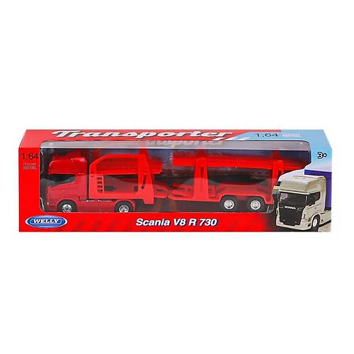 68023SS-F-GW Welly Ta��y�c� Scania R730 1:64 -Vardem Oyuncak