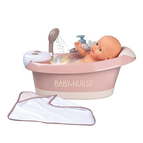 7600220368 Baby Nurse Sesli ve Ikl Balneo Banyo Seti -Simba