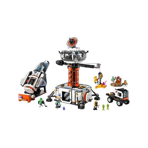 60434 Lego City Uzay ss ve Roket Frlatma Rampas 1422 para +8 ya