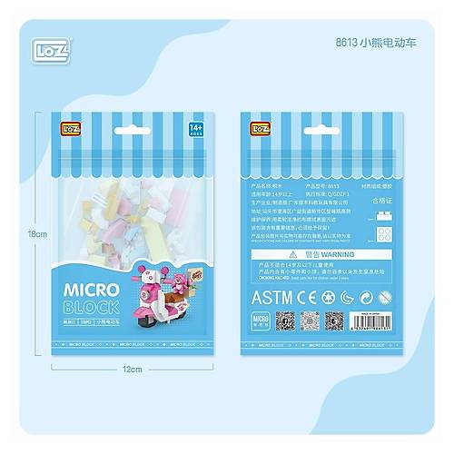 LZ8613 LOZ Blok Oyuncak Mini Po�et -Vagonlife