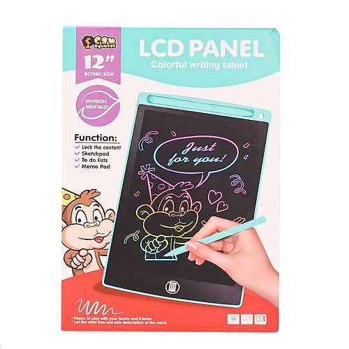 1201C Renkli Yaz� Tahtas� 12in� -Can Oyuncak