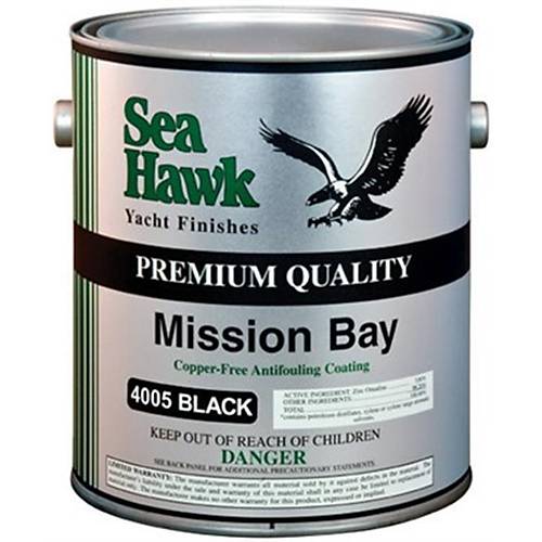 Sea Hawk Mission Bay Yumuak Zehirli Boya 3.785 L Krmz