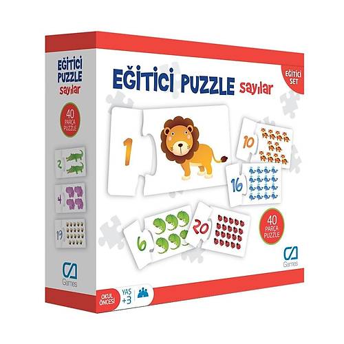 CA.5031 CA Games, E�itici Puzzle Say�lar