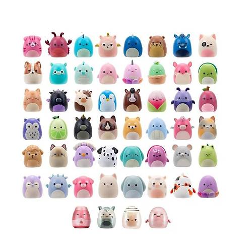 AL0001-1 Squish-a-longs 2 Figr + Yzk Srpriz Paket 24l Display  Seri 1