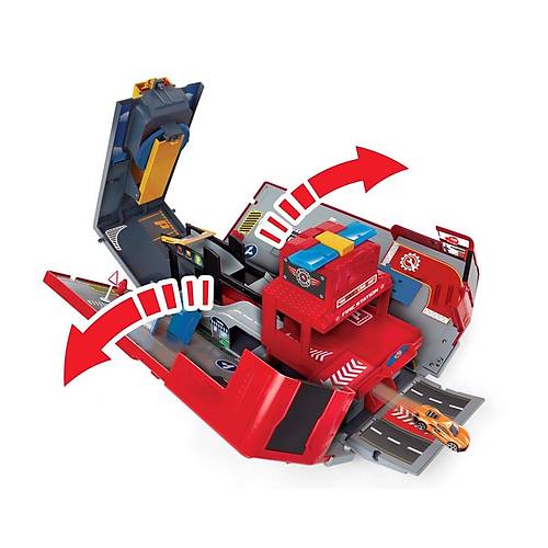 203719005 Folding Fire Truck Playset