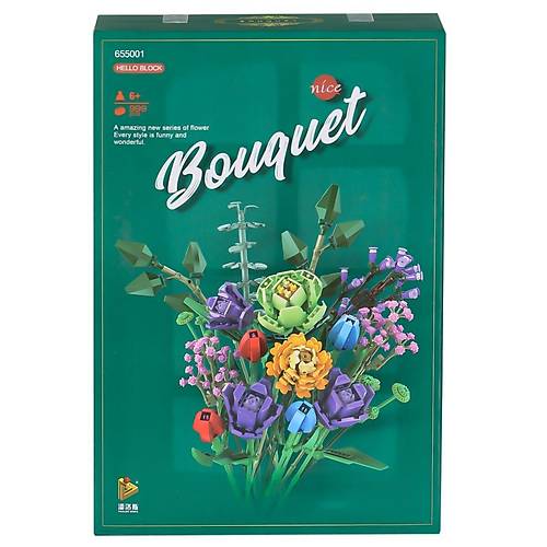 P655001 Panlos �i�ek Buketi 999 Par�a Blok Seti -Vagon life