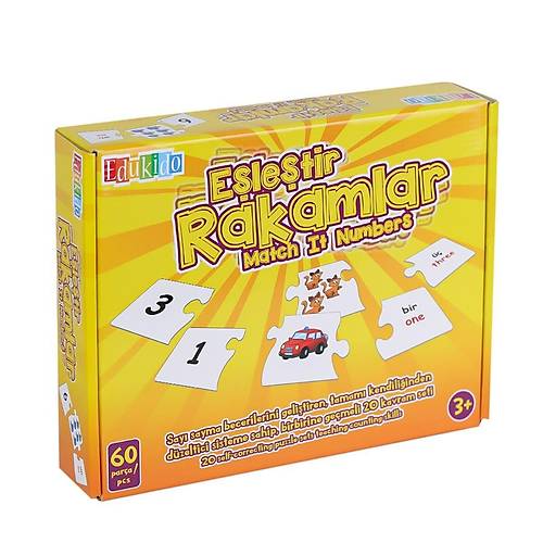 EDU-1006 E�le�tir Rakamlar Oyunu -Chiva