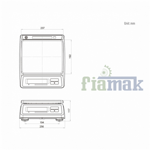 Cas Sw II W 15 kg. Sv Korumal Tartm Terazisi