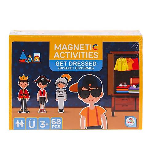 LC7983 Manyetik Aktivite K�yafet De�i�tirme Oyunu -La�okids
