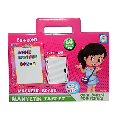 LC7164 La�o, Manyetik Tablet Pembe