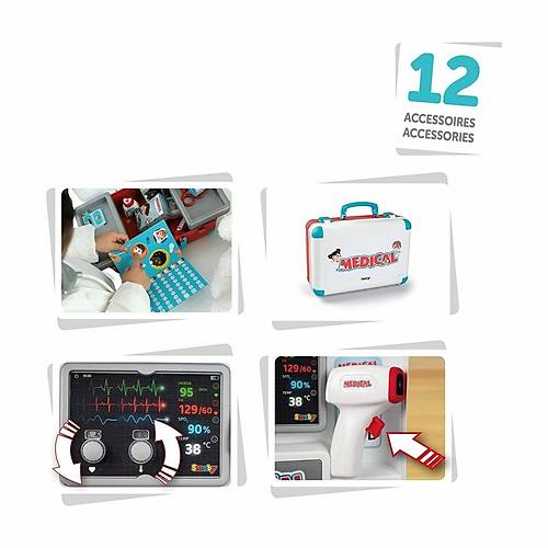 7600340103 Smoby Medikal Doktor �anta Oyuncak Oyun Seti(�r�n oyuncakt�r)