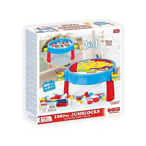 3072 100 PARA MEGA BLOKLU AKTIVITE MASASI