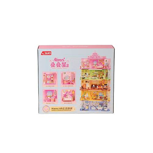 HK132 JAK� K���K PRENSES YATAK ODASI 247 PAR�A BLOCK OYUNCAK