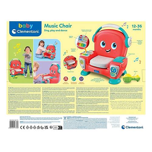 17731 Baby Clementoni - Bebek Koltu�u